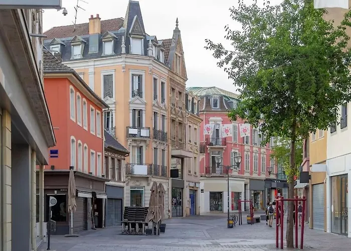 Le Cocon Fleuri, Proche Centre 아파트 뮐루즈