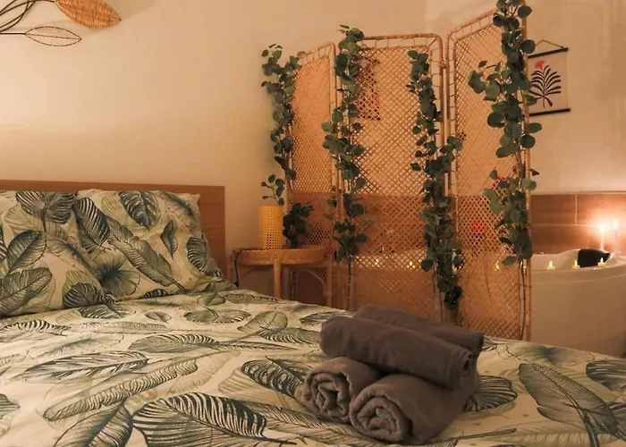 Le Cocon Fleuri, Proche Centre 아파트 *